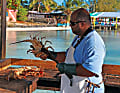 Die beste Adresse für gegrillten Lobster im Revier ist die Insel Anegada beim "Reef Hotel"