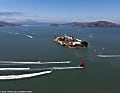 Schöne Kulisse – die Bucht von San Francisco mit Alcatraz