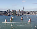 Impressionen vom Start Leg 5: Auckland - Itajai, 6560 Seemeilen liegen vorraus