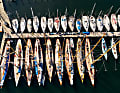 Jahr für Jahr entstehen unvergleichliche Bilder, wenn die Flotte der klassischen Zwölfer im Hafen des Flensburger Segel-Clubs nebeneinander Platz findet