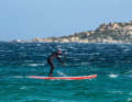 Stramme 65 Knoten Wind beim Test