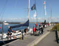 Ankommen und aufklaren. Hier: Swan 48 "Big Easy III"
