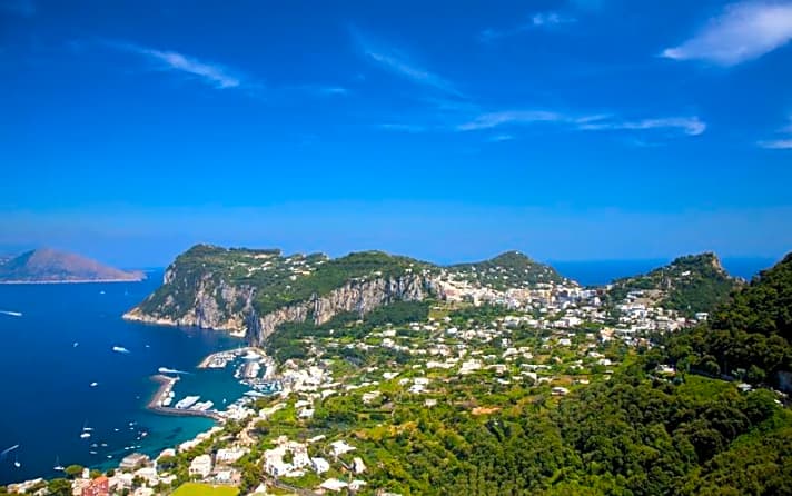   Teuerster Liegeplatz der Welt: Grande Marina auf der italienischen Insel Capri.