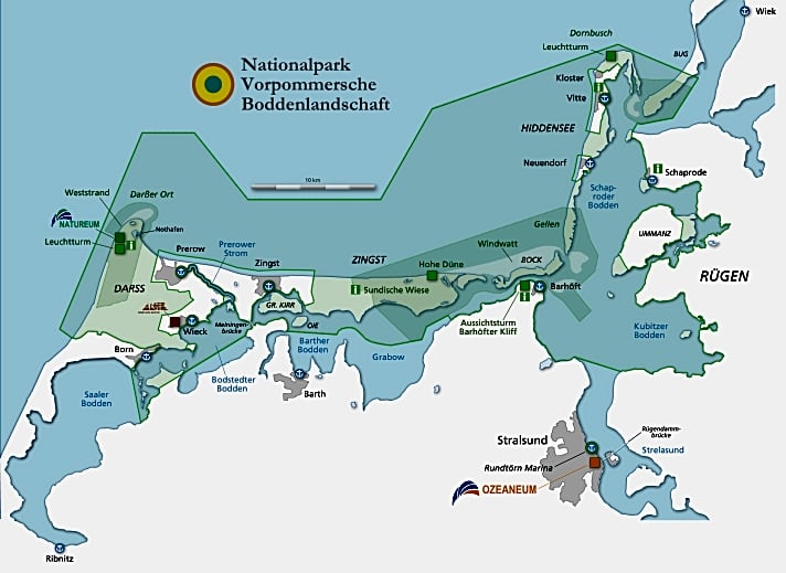 Vorpommersche Boddenlandschaft | BOOTE