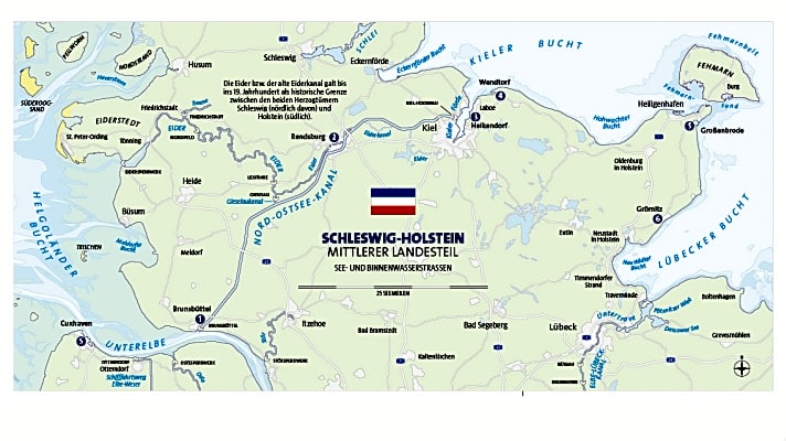 Reise: Norddeutschland – Holsteiner Runde zwischen Nord- und Ostsee | BOOTE