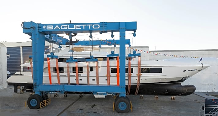 La Spezia: Baglietto wasserte kürzlich ein 54 Meter langen Paszkowski-Design für einen europäischen Eigner. | r.