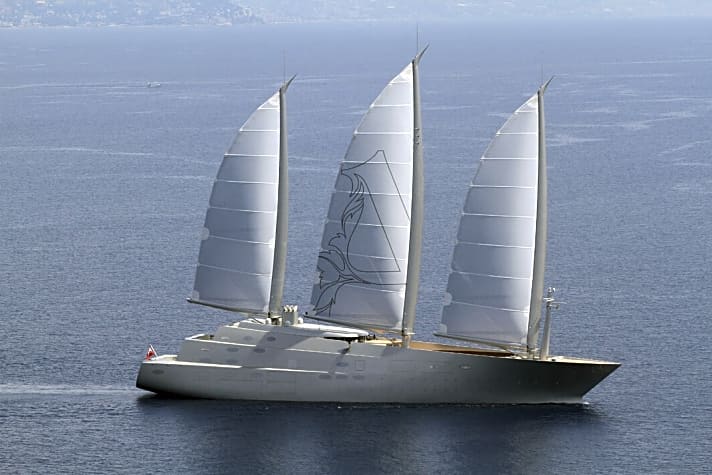   Sailing Yacht A vor Monaco