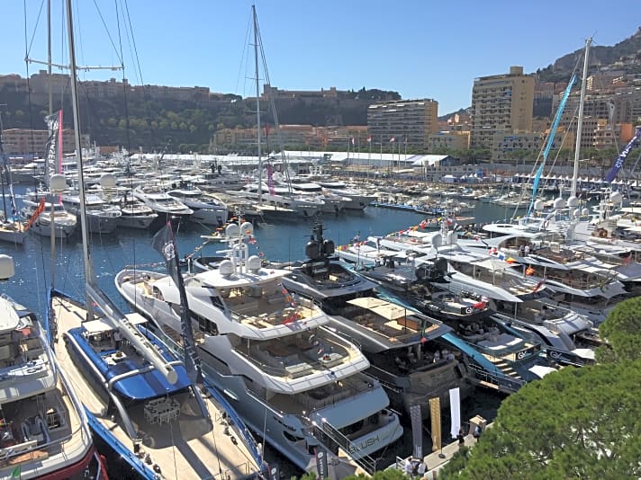   Eigner einer 55-Meter-Yacht müssen im Port Hercule in Monaco mit einem Tagespreis von 1074 Euro rechnen. Platz 9 im Ranking der teuersten Marinas Europas.