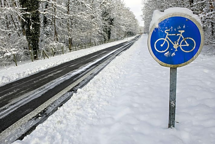   Sind die Radwege geräumt, gibt es laut Bankowsky keinen Grund, nicht mit dem Fahrrad zu fahren. Ungeräumte Wege sind jedoch gefährlich. 