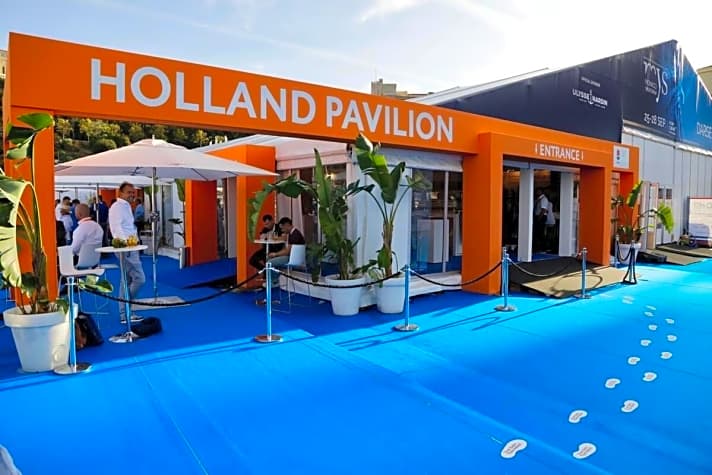   Die HISWA Holland Yachting Group organisierte für ihre Mitglieder unter anderem Messe-Auftritte wie hier in Monaco.