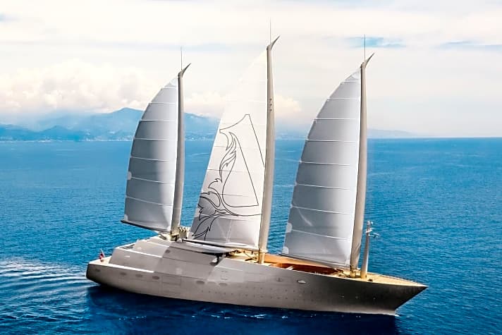   „Sailing Yacht A“: Die komplette Konzepterstellung des segelnden Superlativs stammt von D+V, das finale Styling und Design übernahm Philippe Starck.