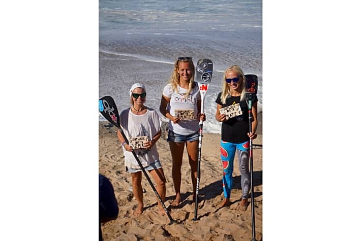   Sieger Damen: Paulina Herpel, Bettina Kohl, Iva Dundova
