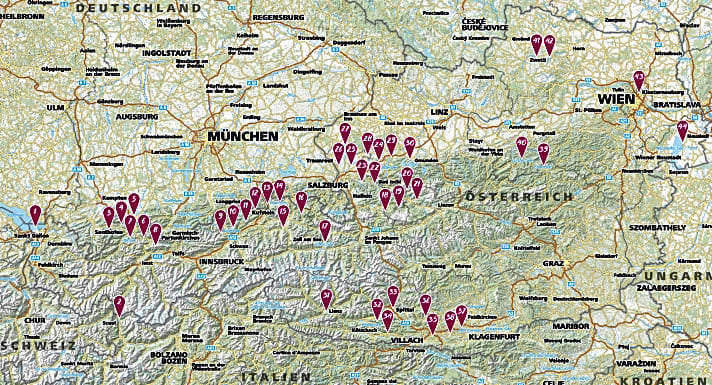 44 Seen haben die Schwestern Windlehner bei ihrer SUP Tour de Austria “bepaddelt”.