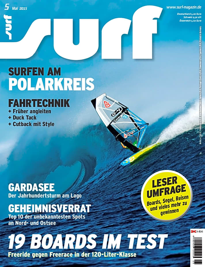   Diesen Artikel bzw. die gesamte Ausgabe SURF 5/2015 können Sie in der SURF App (iTunes und Google Play) lesen oder die Ausgabe im DK-Shop nachbestellen. 