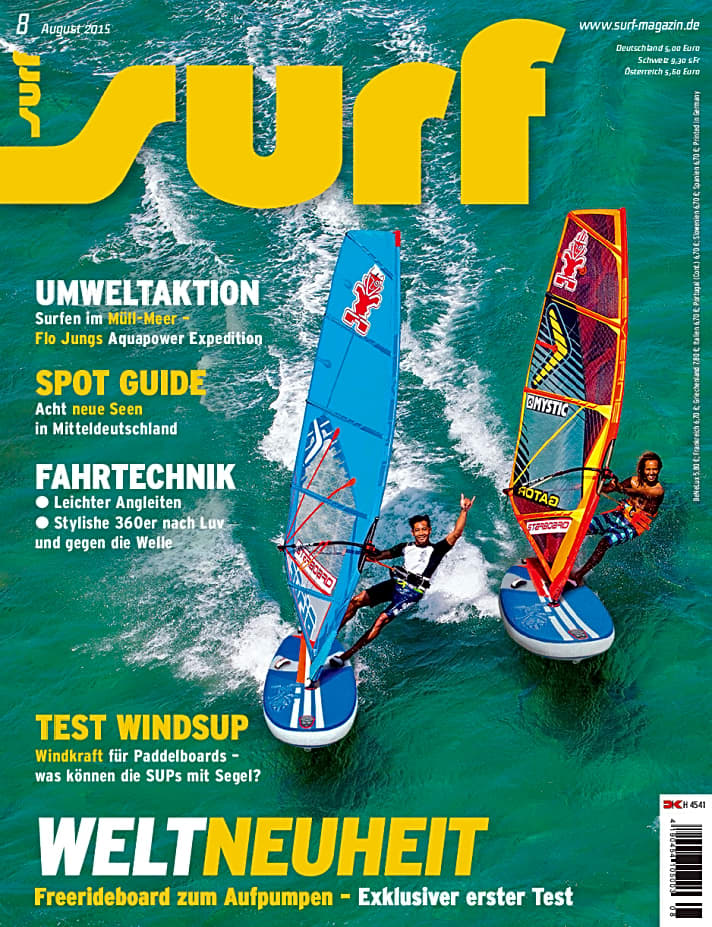   Diesen Artikel bzw. die gesamte Ausgabe SURF 8/2015 können Sie in der SURF App (iTunes und Google Play) lesen oder die Ausgabe im DK-Shop nachbestellen. 