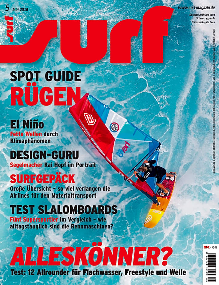   Diesen Artikel bzw. die gesamte Ausgabe SURF 5/2016 können Sie in der SURF App (iTunes und Google Play) lesen oder die Ausgabe im DK-Shop nachbestellen. 
