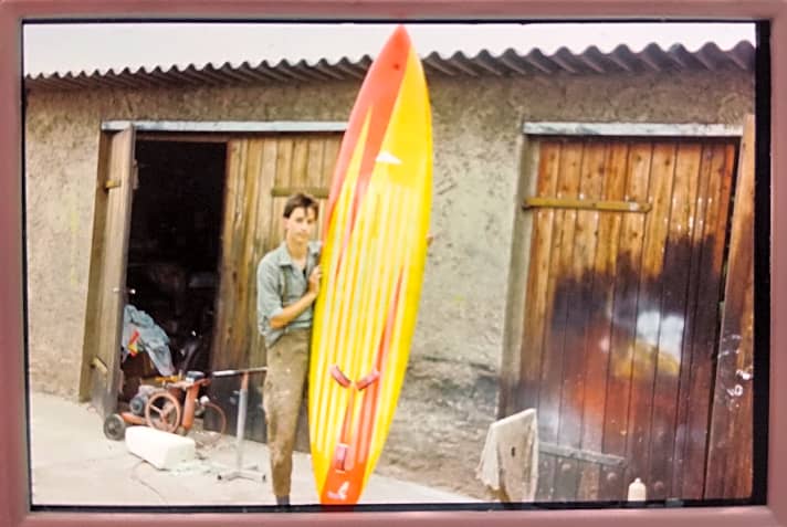   Surfboard Marke Eigenbau