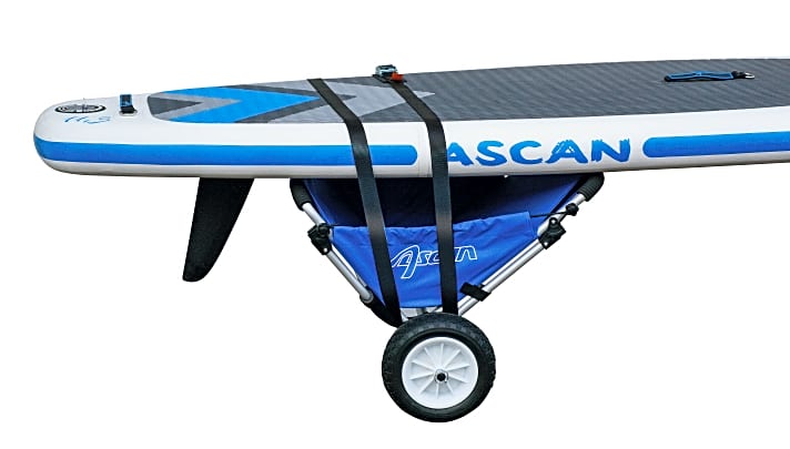   Ascan SUP Buggy >> z.B.  <a href="https://amzn.to/3w9FtO9" target="_blank" rel="noopener noreferrer nofollow">hier erhältlich</a> *