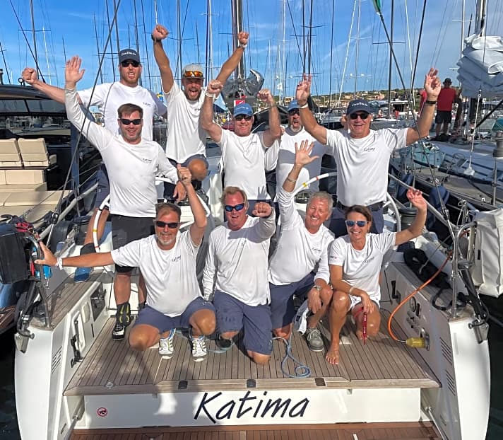 Mit Rang zwei am Finaltag sprang die “Katima”-Crew von Jan Opländer noch auf den dritten Podiumsplatz in der Grand-Prix-Wertung