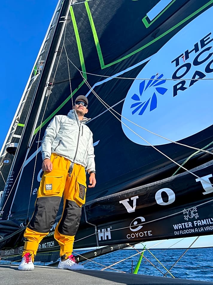 Phillip Kasüske ist bei seiner Ocean-Race-Premiere das “Powerhouse” im Guyot Environnement – Team Europe