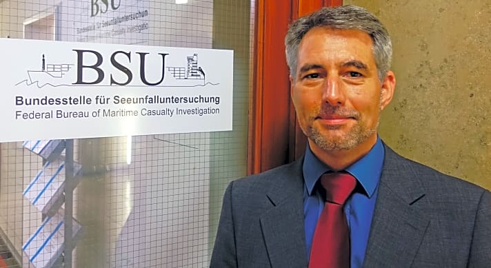   Ulf Kaspera, 49, ist Segler und Direktor der Bundesstelle für Seeunfalluntersuchung (BSU)