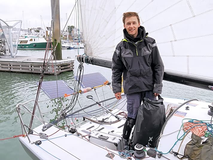  Marc Siewert auf seinem Proto "Absolute Sailing Team"