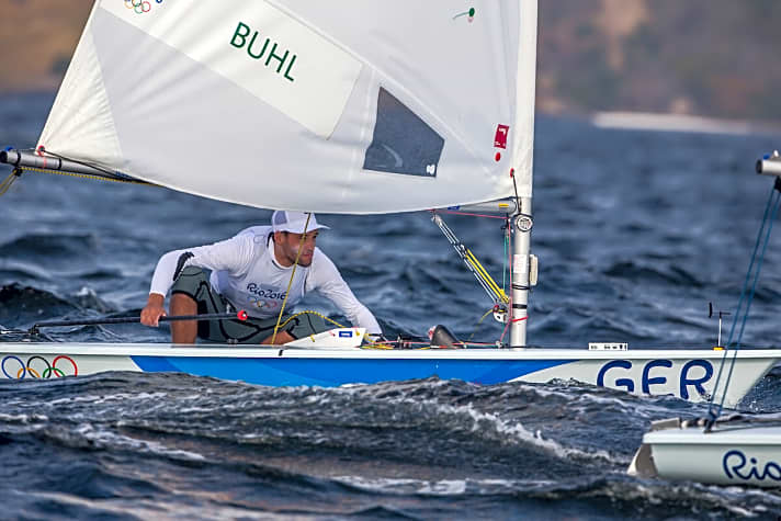   Auf der Suche nach der olympischen Erfolgswelle, die er in Rio nie fand: Philipp Buhl in seiner Paradeklasse Laser
