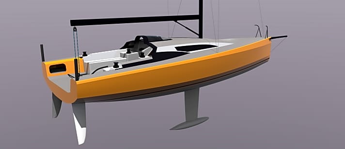   Die W36 in der Version Duo – ausgelegt für Offshore-Kurse ein- oder zweihand