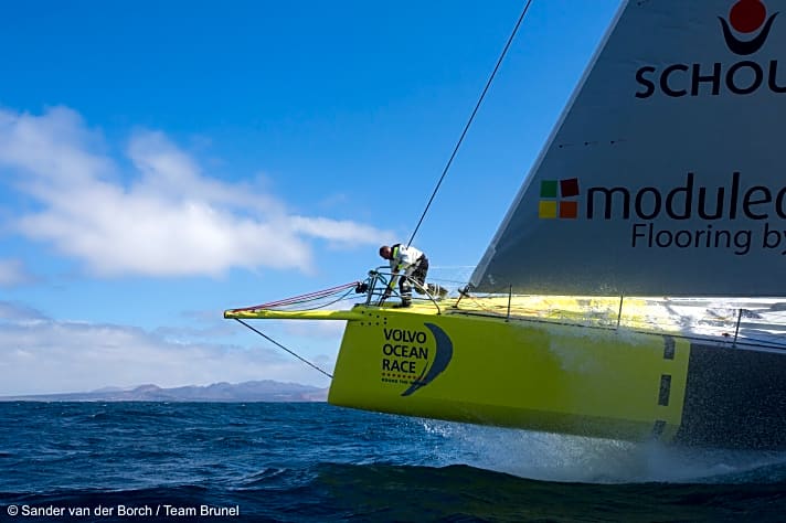   Die Zielsetzung für Team Brunel und Skipper Bouwe Bekking ist klar: Die Mannschaft will um den Sieg im Volvo Ocean Race mitsegeln