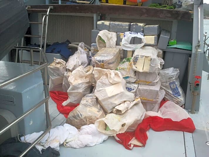   Drogen im Wert von 42 Millionen Euro wurden auf der Yacht gefunden