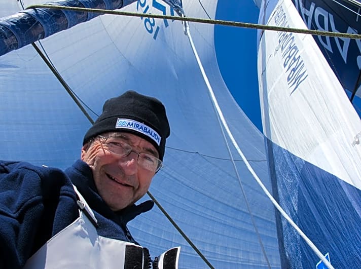   Mit 57 Jahren den Kap-Hoorn-Rekord gesichert: Dom Wavre