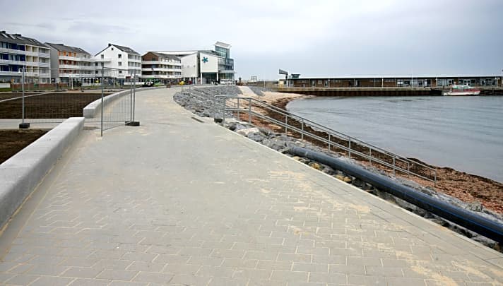   Die neue Promenade ist zur Nordseewoche fertig