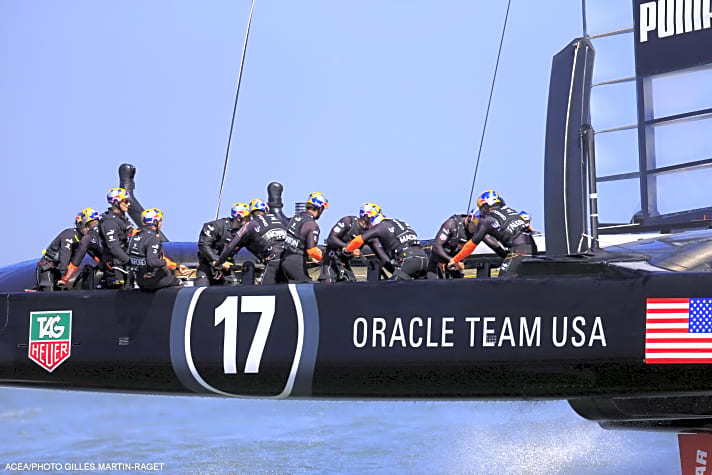   Hatten am Sonntag in den Rennen 14 und 15 alles im Griff: Team Oracle USA