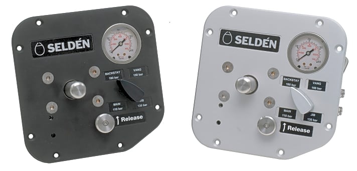   Die Pump-Paneele von Seldén arbeiten doppelwirkend und steuern bis zu vier Funktionen