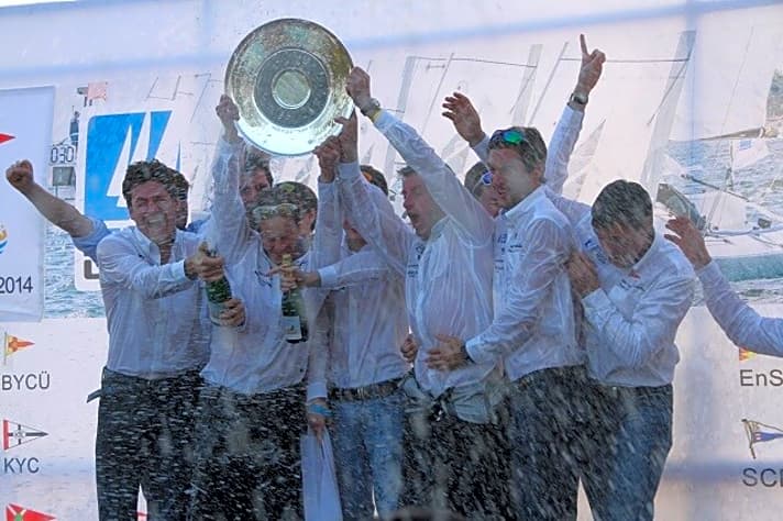   War schon vor dem Heimspiel zur zweiten Vereinsmeisterschaft in Folge gesegelt: das Team des Norddeutschen Regatta Vereins