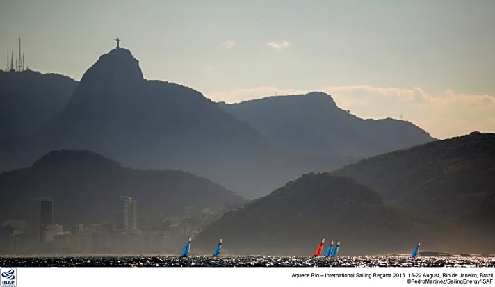   Optisch ein Genuss: Das Olympiarevier vor Rio de Janeiro