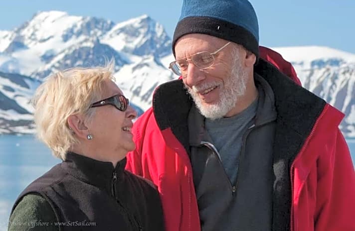   Das berühmte Langfahrtseglerpaar Linda und Steve Dashew