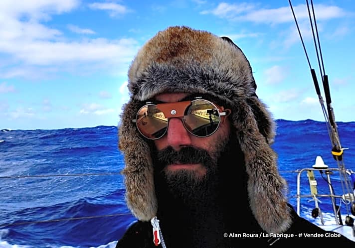   Kalte Umgebung, heißes Herz: Vendée-Skipper Alan Roura