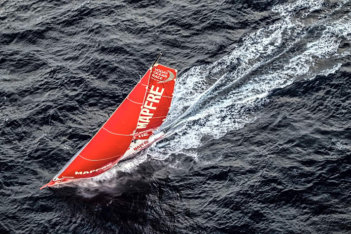   Die "Roten" sind zurück: Das spanische Team Mapfre setzt im Volvo Ocean Race 2017/18 auf eine Siegchance