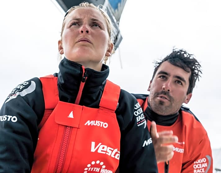   Jena Mai Hansen mit dem Team Vestas 11th Hour Racing: "Her damit!"