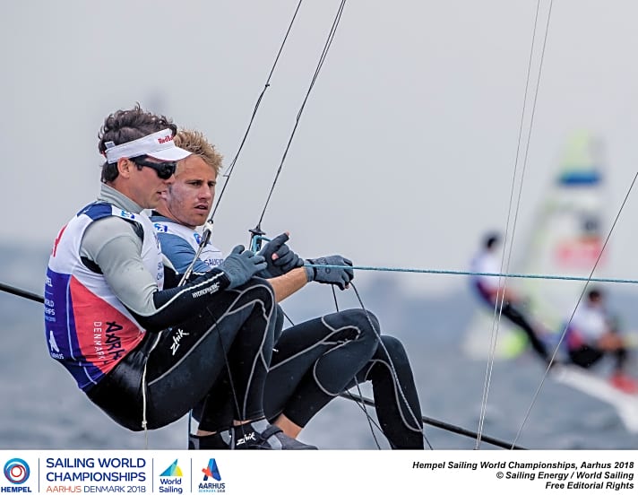   Erik Heil und Thomas Plößel segeln ihre zweite Olympia-Kampagne, nachdem sie vor zwei Jahren Bronze in Rio de Janeiro gewonnen haben