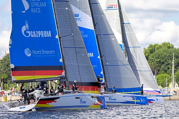   Punktgleich mit den schwedischen Gewinnern der ersten Inshore-Wertung für das Nord Stream Race segelte Team Germany vor Kiel in insgesamt drei Kurzwettfahrten auf Platz zwei. Der Startschuss zur ersten Etappe der 1000-Seemeilen-Ostsee-Rallye fällt am Sonntag