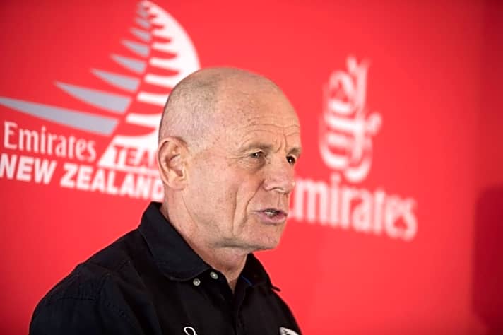   Not amused: Neuseelands Teamchef Grant Dalton