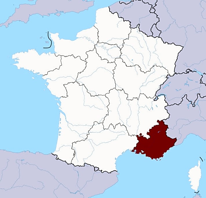   Region Alpes Maritimes