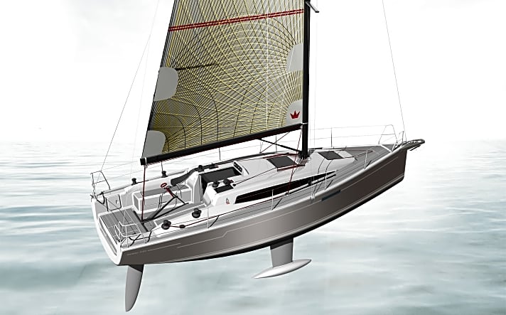   Dehler 34, Competition Style