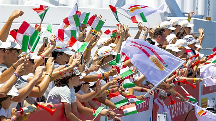   Auch Italiens Fans müssen warten… Studio Borlenghi 