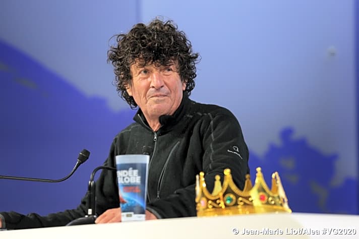  Eine Krone für den König: In Frankreich trägt Jean Le Cam den Spitznamen "Le Roi"