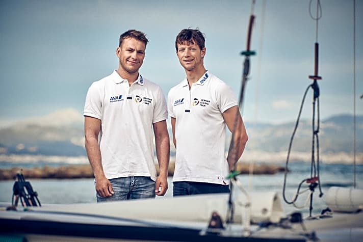   Malte Winkel und Matti Cipra sitzen seit 2014 in einem Boot