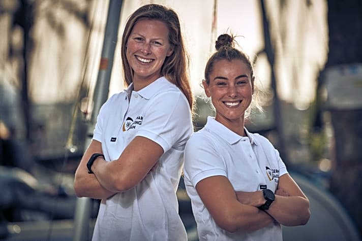  Wollen bei der WM das Olympiaticket lösen: Frederike Loewe und Anna Markfort