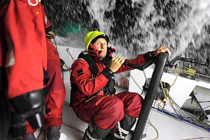   Ging auf dieser ersten Etappe der Ocean-Race-Europe-Premiere durch alle Höhen und Tiefen:  "Einstein"-Skipper Robert Stanjek